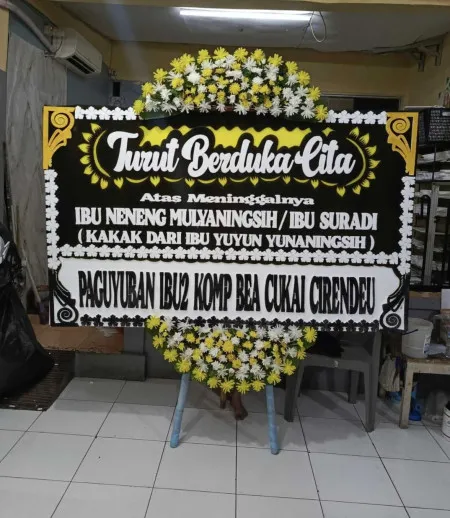 Papan Bunga Duka Dayeuhluhur Tempuran